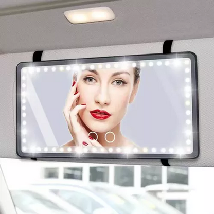 Espejo LED con Luz para Auto