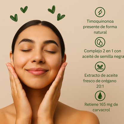 Aceite de Orégano  60 Cápsulas