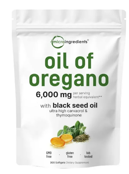 Aceite de Orégano  60 Cápsulas