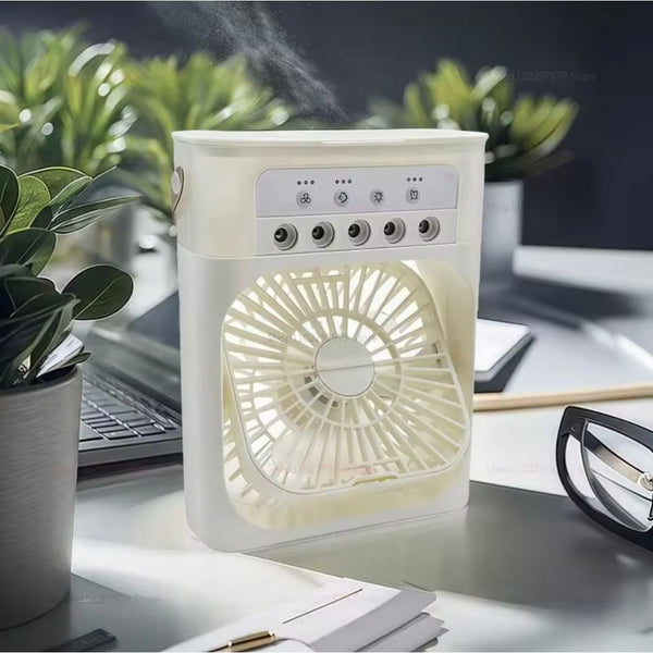 Ventilador Humidificador Portátil