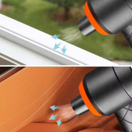 Aspiradora Portátil para Auto 2 en 1 – Succión Potente + Soplador