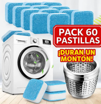 Pack Pastilla para Lavadora - 60 Unid