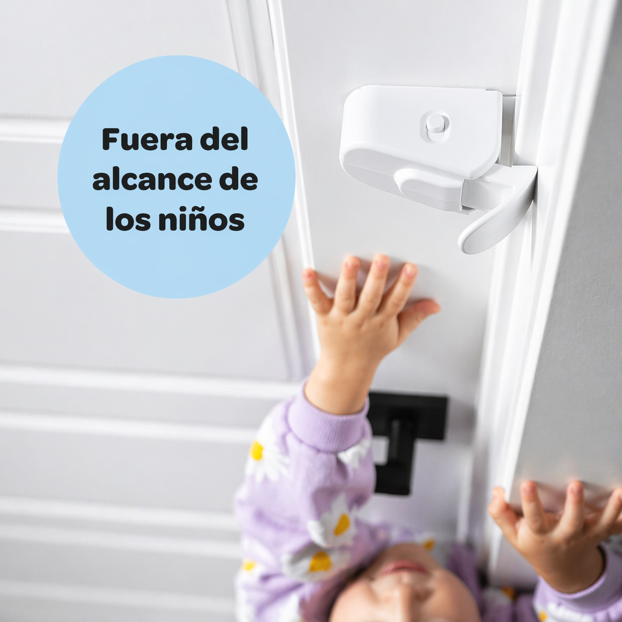 SafeDoor™ | Evita que tu hijo abra la puerta solo