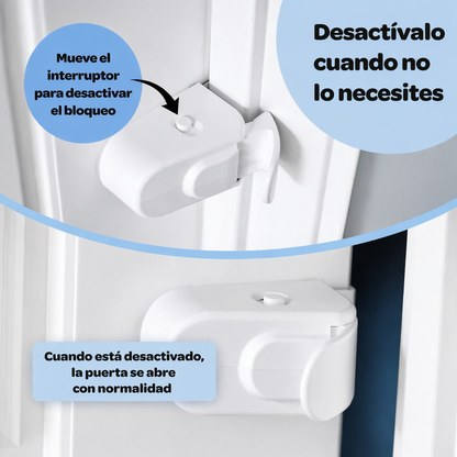 SafeDoor™ | Evita que tu hijo abra la puerta solo