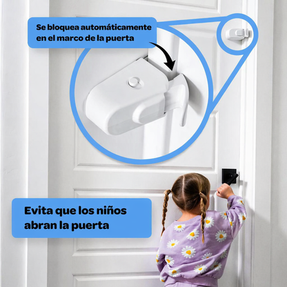 SafeDoor™ | Evita que tu hijo abra la puerta solo