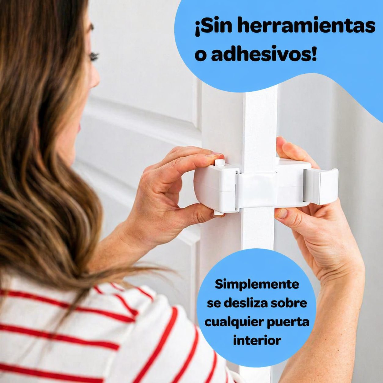 SafeDoor™ | Evita que tu hijo abra la puerta solo