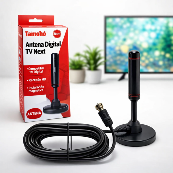 📡Antena TV Digital HD - Televisión HD Abierta con Instalación Rápida🌿