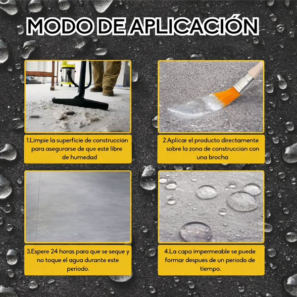 Sellador Impermeable Transparante 1 KG - Protección invisible y duradera💧🌿