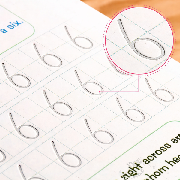 Set de 4 Libros Mágicos de Caligrafía Sank