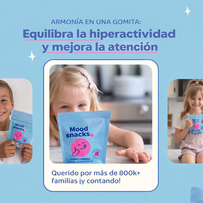 Mood Snacks™ | Ayuda a tu hijo con sus emociones de forma natural y sin esfuerzo