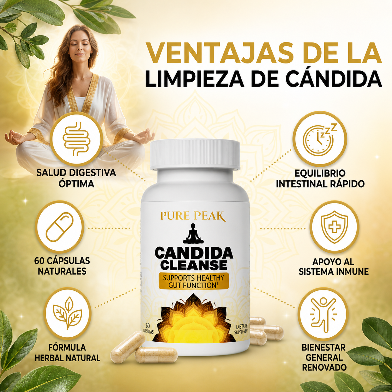 Candida Cleanse® – Limpieza Intestinal Natural y Bienestar Diario