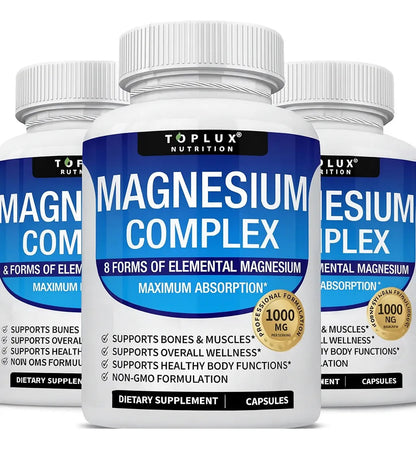 Magnesio Complex 8 Elemental 1000 mg🌿