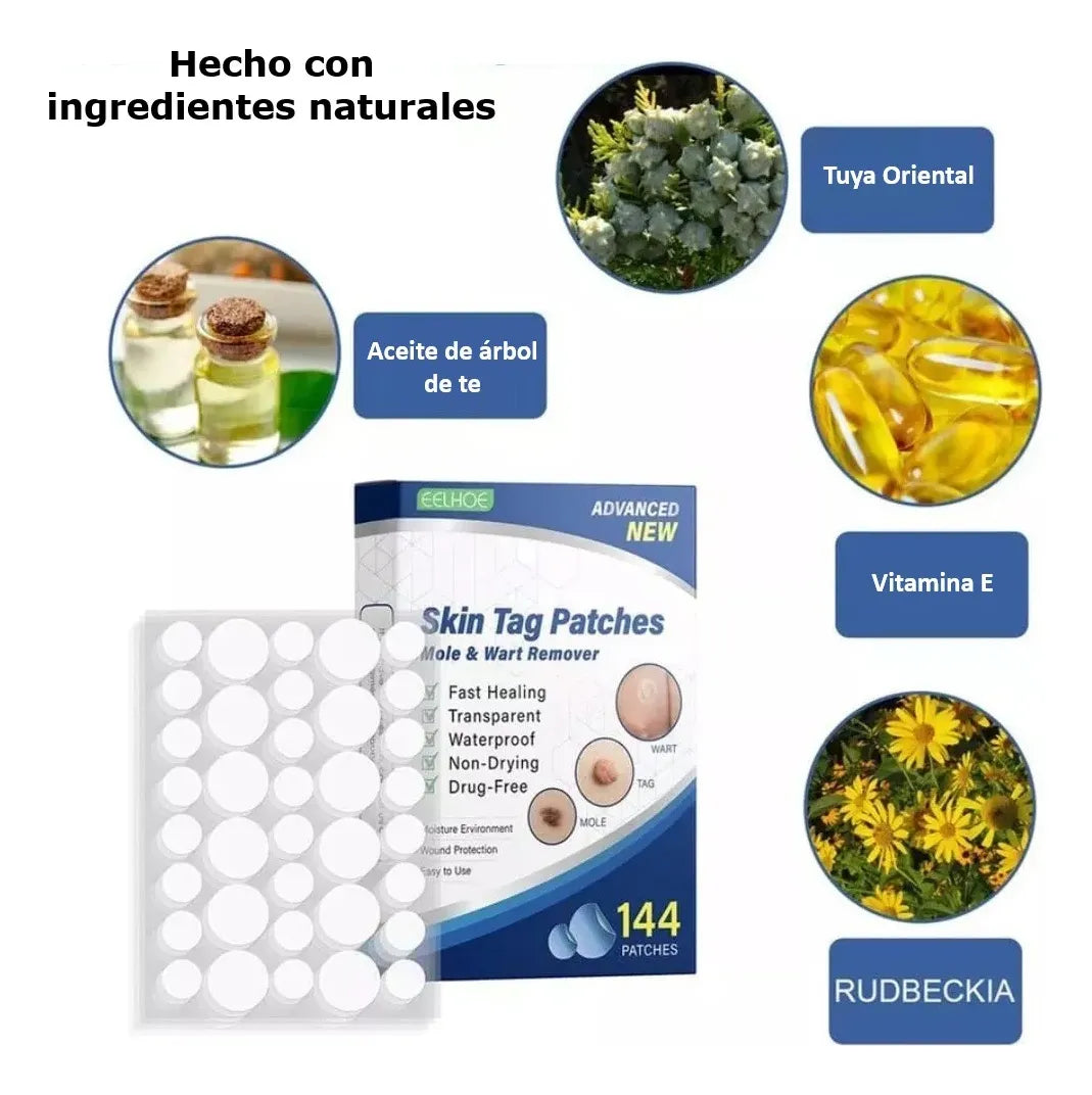 SkinClear™ – Parches para Verrugas