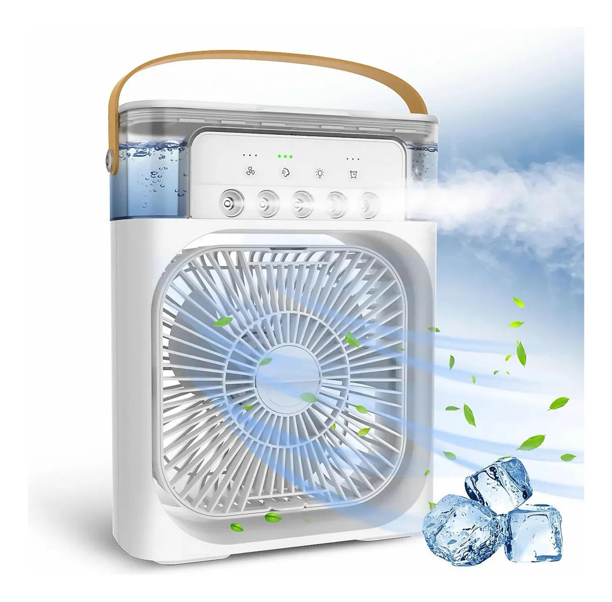 Ventilador Humidificador Portátil