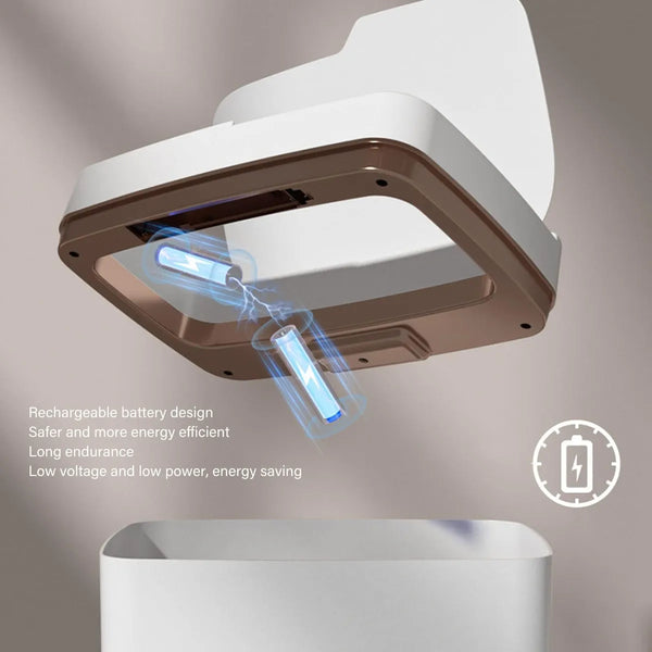 Bote de basura inteligente con sensor