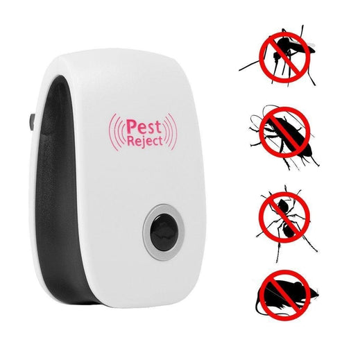 Repelente Ultrasónico para Ratas e Insectos🐭🚫