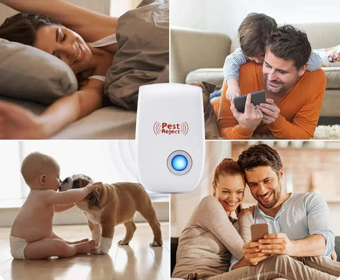 Repelente Ultrasónico para Ratas e Insectos🐭🚫