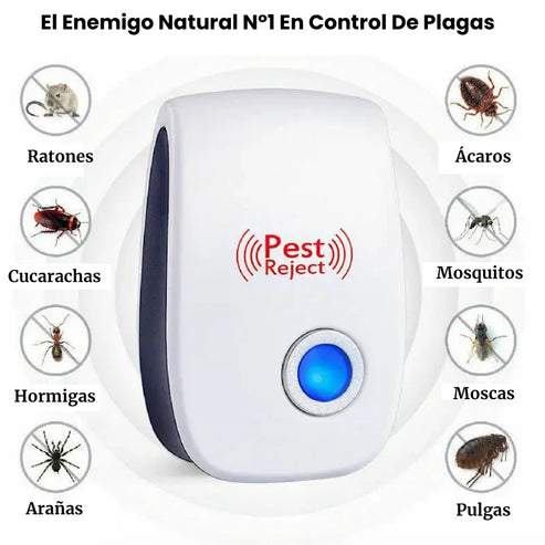 Repelente Ultrasónico para Ratas e Insectos🐭🚫
