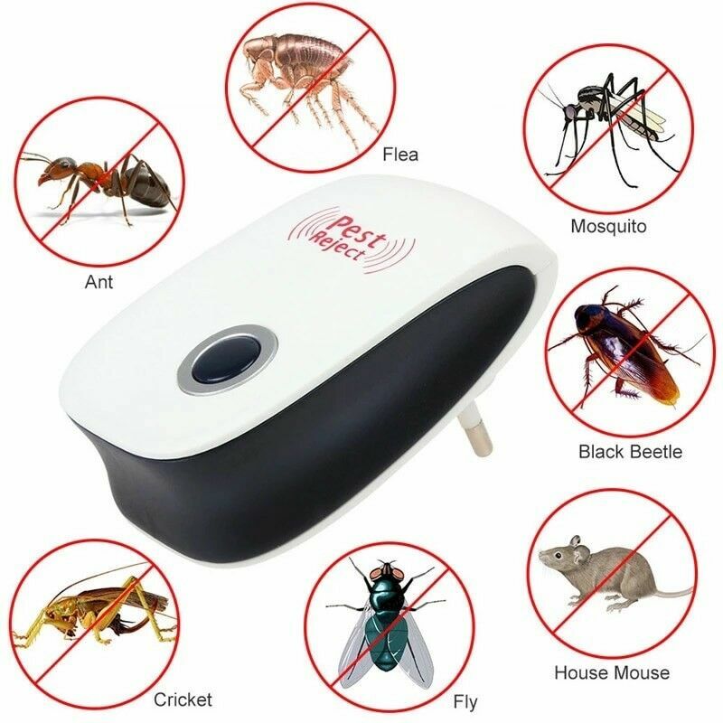 Repelente Ultrasónico para Ratas e Insectos🐭🚫